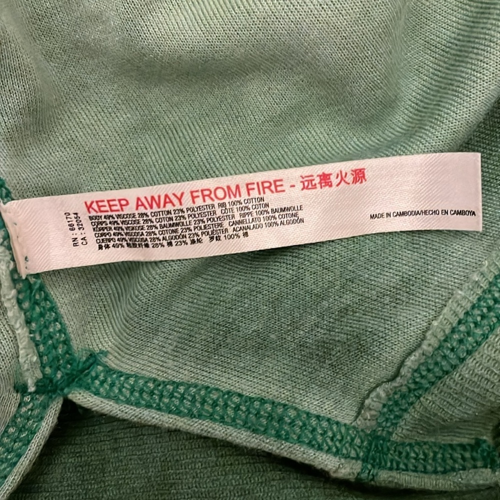 EUC fp movement Free People Rugby Match Pullover in large - Picture 5 of 8